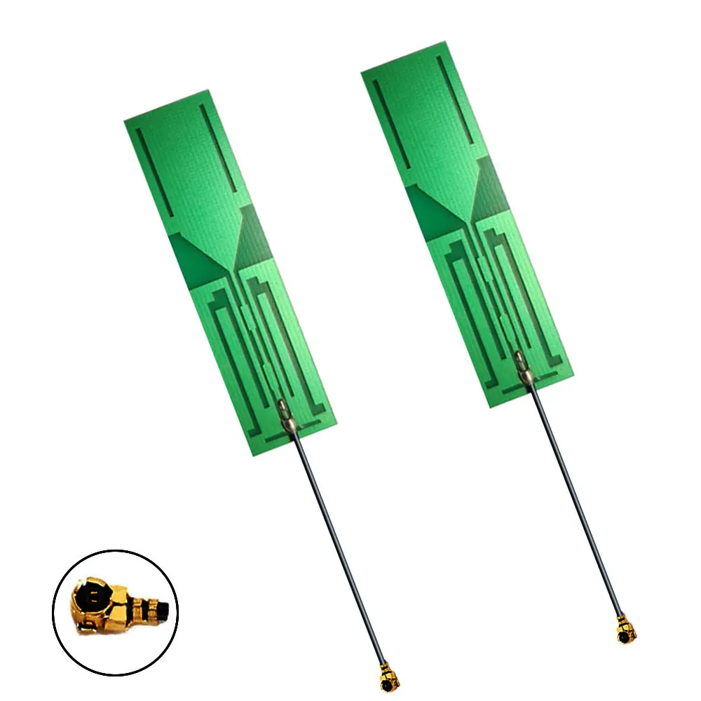 

5PCS Full frequency LTE 4G 5G NB iot GSM PCB patch antenna high gain antenna u.fl IPX soldering interface