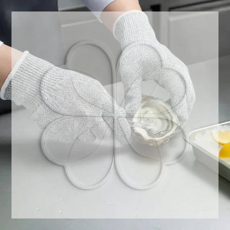 High Strength Anti Cut Resistant Gloves 1 Pair Safety Work Gloves for Kitchen Gardening Woodworking DIY