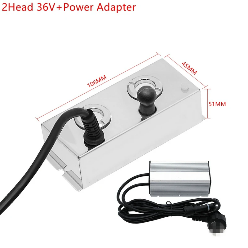 Imagem -02 - Umidificador Ultra-sônico Névoa Maker Fogger Greenhouse Hidroponia Nevoeiro Pulverizador 110 v 220v 10 12 Cabeça Aço Inoxidável