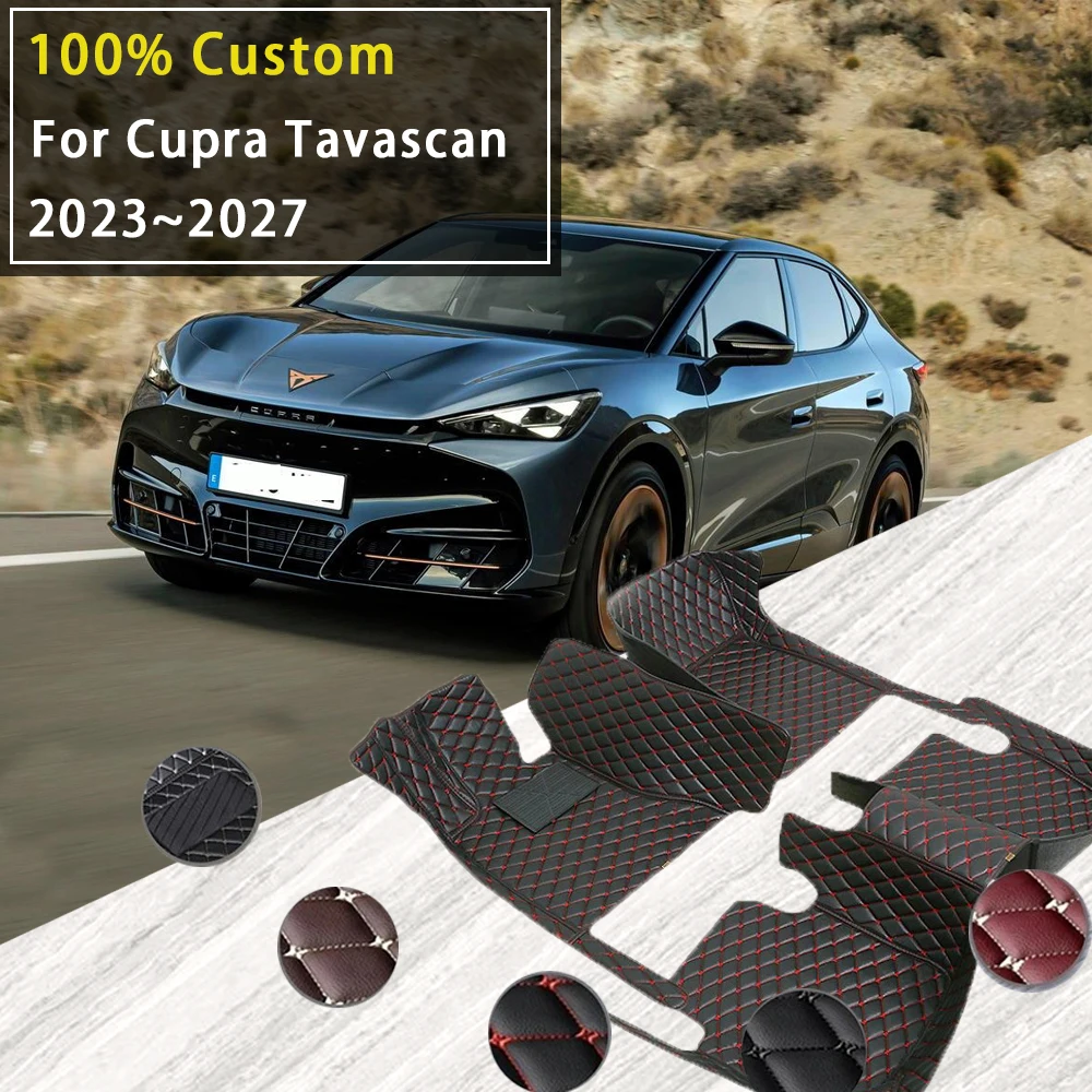 

Car Floor Mat For Cupra Tavascan VW Volkswagen ID. UNYX 2023 2024 2025 2026 2027 Carpet Full Set Auto Interior Part Accessories