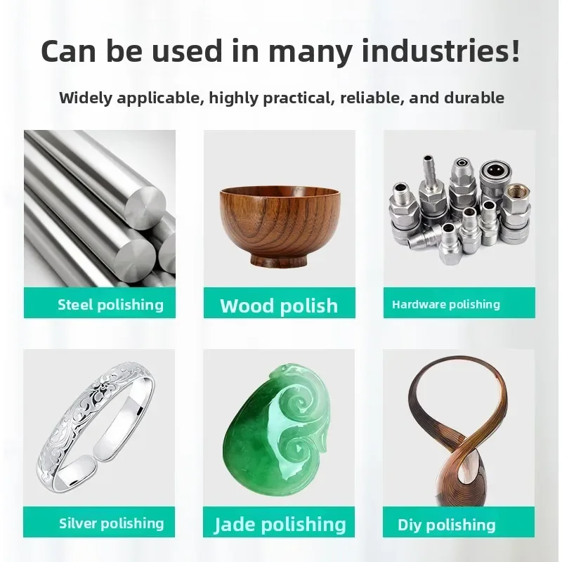 Utility Desktop Cloth Wheel Polishing Machine Small Jewelry Jade Acrylic Metal Surface Grinding And Polishing Machine