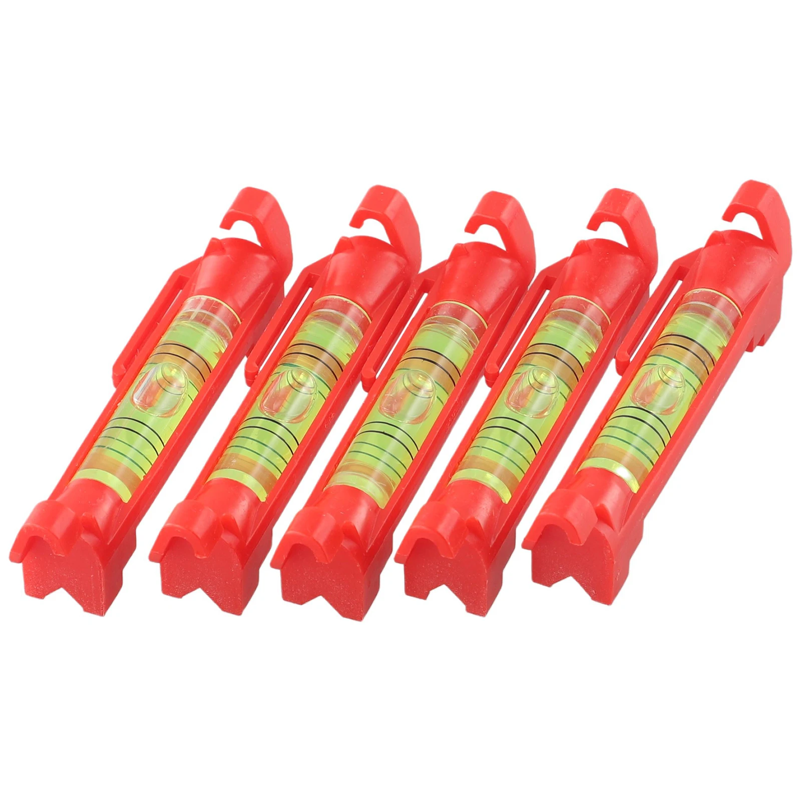 5pcs Small Bubble Horizontal Rope Plastic Spirit-Level Hanging Bubble Line Level Pen Horizontal Bubble Measuring Tools