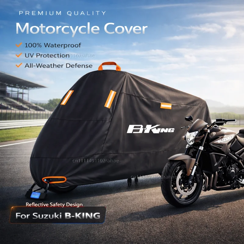 

Чехол для мотоцикла Suzuki 1300 1340, водонепроницаемый, сверхпрочный, из полиэстера, с защитой от УФ-излучения, для улицы, от дождя, пыли и солнца