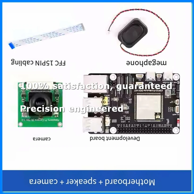 

ESP32-P4-Module Development Board with 5MP OV5647 Camera Speaker Supports for Wi-Fi6/BLE POE Interface-A23U
