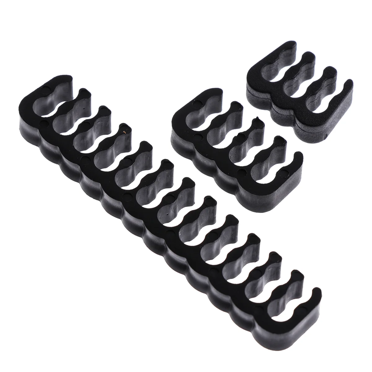 

24pcs PC Cable Comb Motherboard 24Pin 8Pin 6Pin Cable Comb for Computer Cable Clamp Cable Clip Cable Organizer