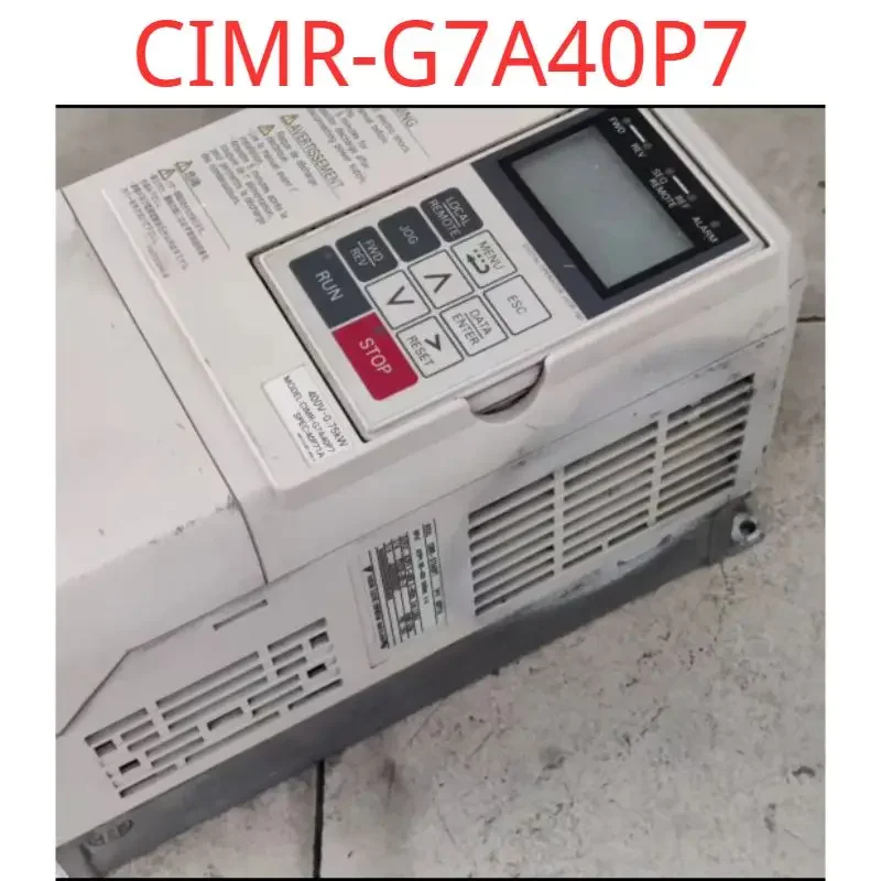 Second-hand test OK CIMR-G7A40P7, 0.75KW 400V second-hand disassembly machine