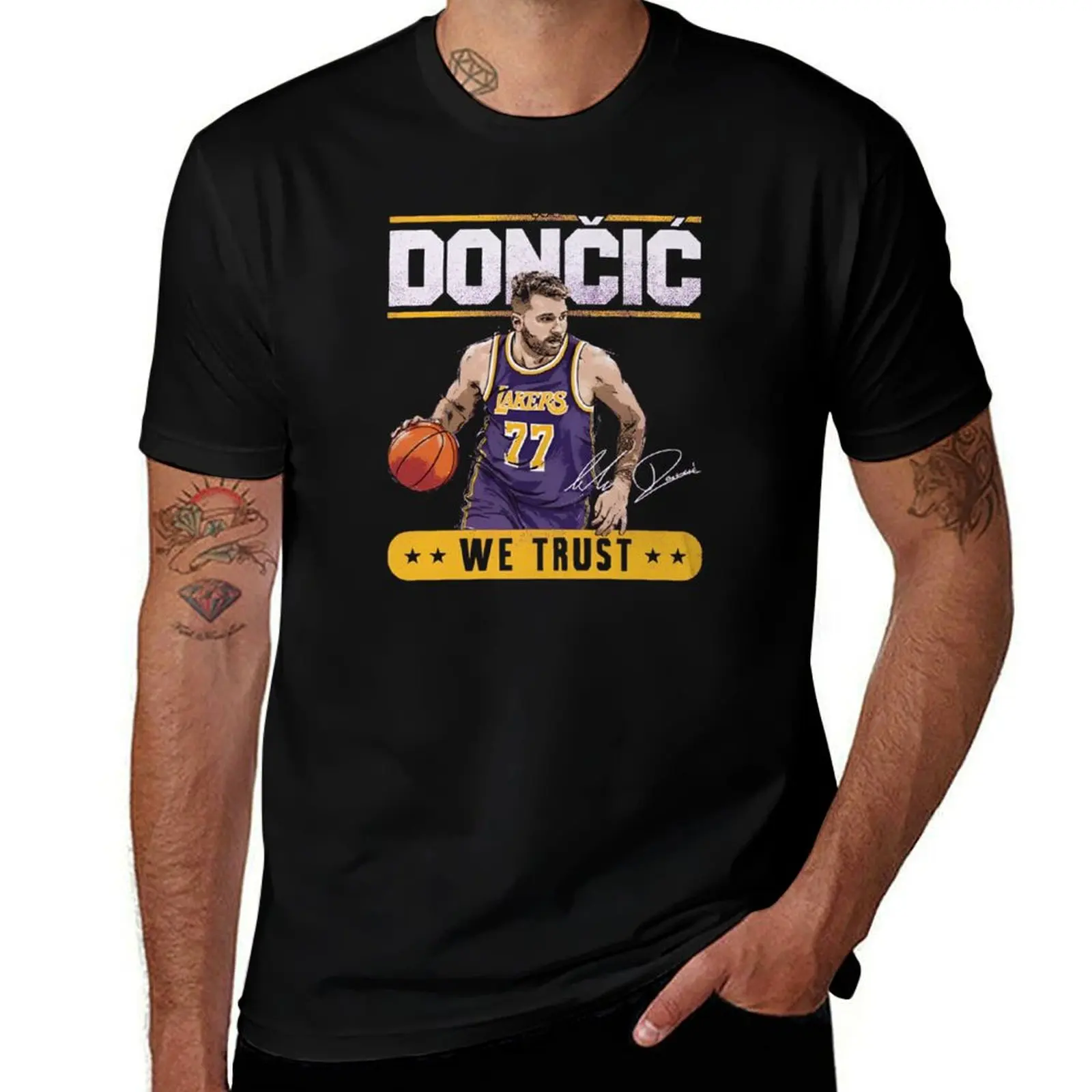 

Luka Doncic T-Shirt cheap stuff summer clothes anime tshirt affliction shirts workout shirts for men
