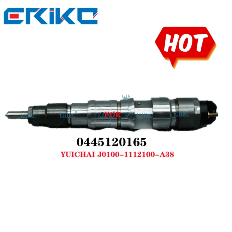 

ERIKC 0445120165 Common Rail Injection 0445 120 165 OEM YUICHAI： J0100-1112100-A38 FOR YuChai YC6J EU4