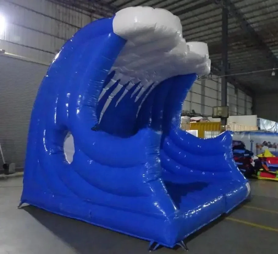 Inflatable Sport Game Mechanical Surf Riding Mechanical Surfboard Wave Inflatable Surf Simulator for Sale