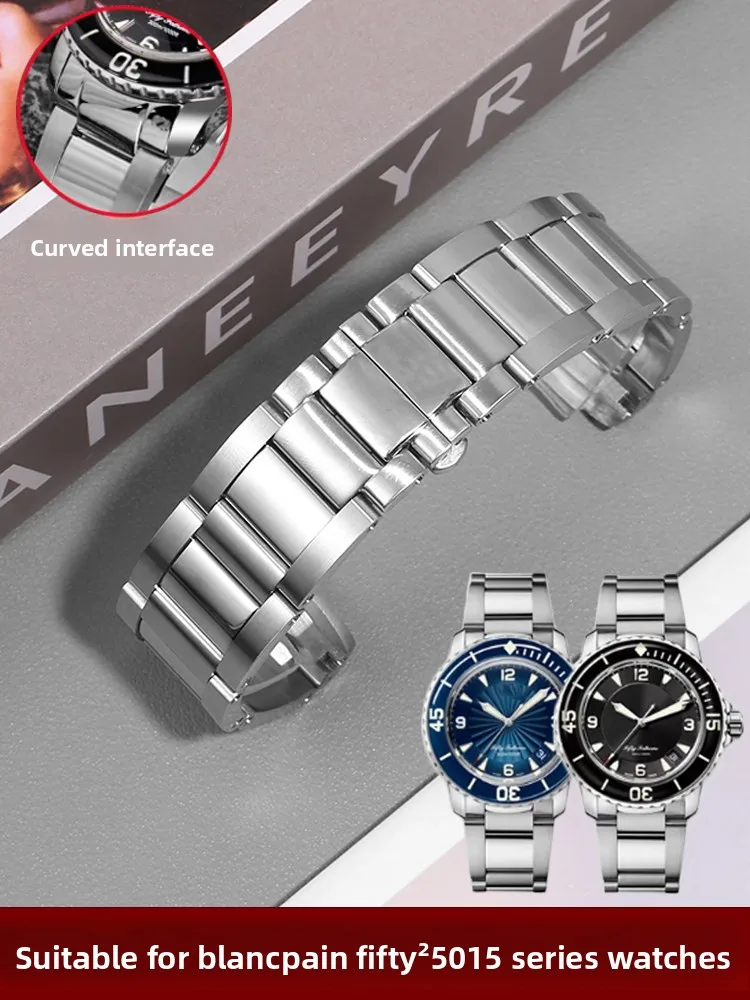 for-blancpain-50-stainless-steel-watch-with-50-search-5015-blue-pottery-series-original-arc-stainless-steel-accessories-men