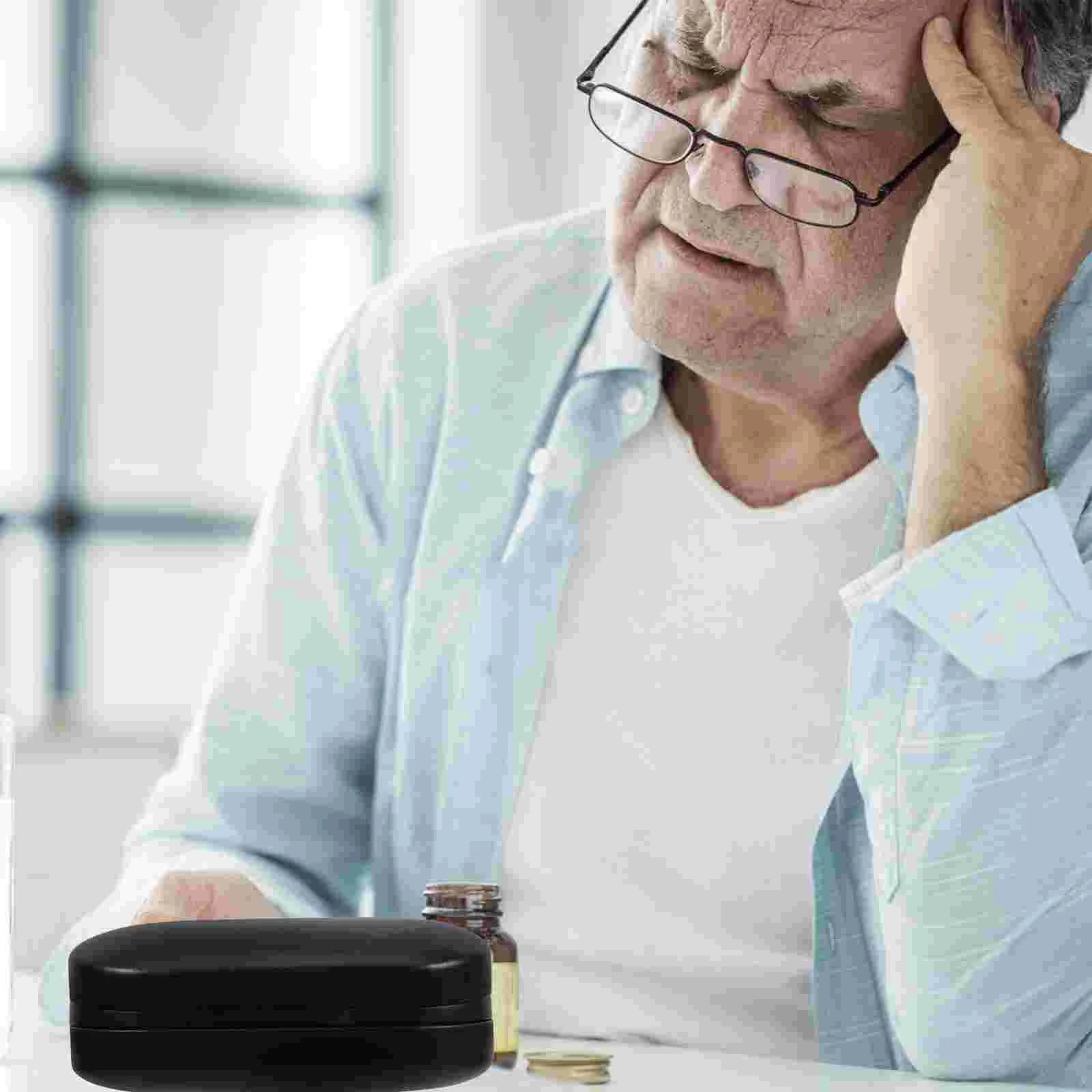 Versteckte Aufbewahrungsbox, Schutzbrillenetui, harte Sonnenbrille, Kontaktlinsen, Reiseschale