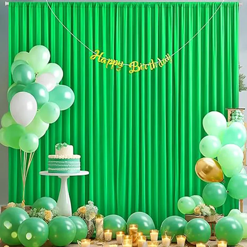 Backdrop Curtains For Parties,1Pcs 5x8/10ft Photo Backdrop Drapes For Birthday Party Wedding Photography Background Decorations