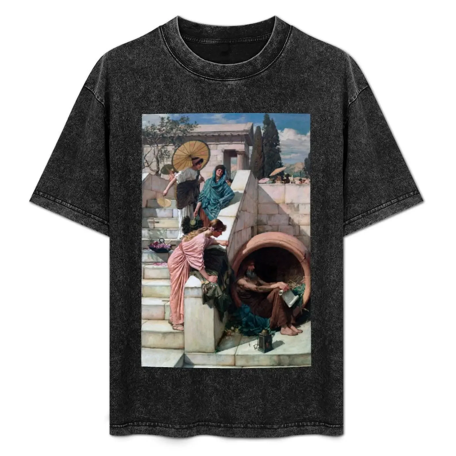 

Diogenes (Waterhouse) T-Shirt Funny t-shirts summer top oversize t-shirts man anime tshirt designer t shirt men