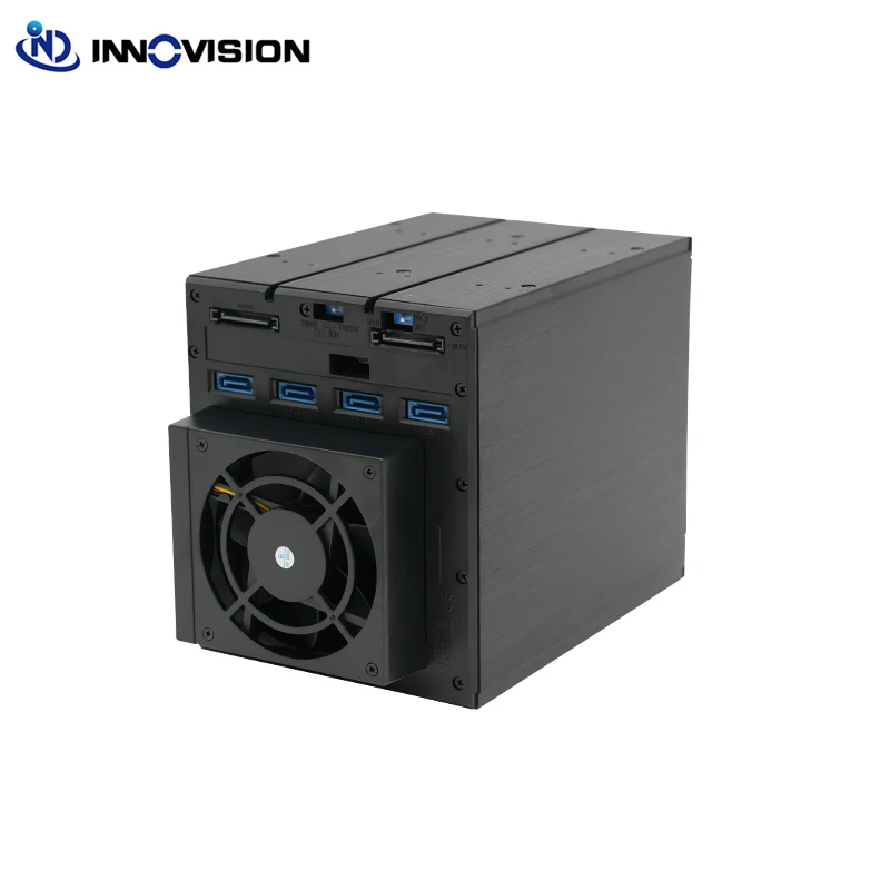 

N-46TL 4-bay Screwless Hard Drive Enclosure, SAS 3.0 Supported