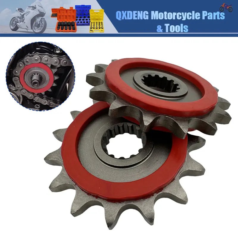 1PCS Motorbike Sprocket Accessories 520 Chain 15T Motorcycle Front Sprocket For Zontes ZT250 ZT310 ZT250-S GK350 ZT310-X