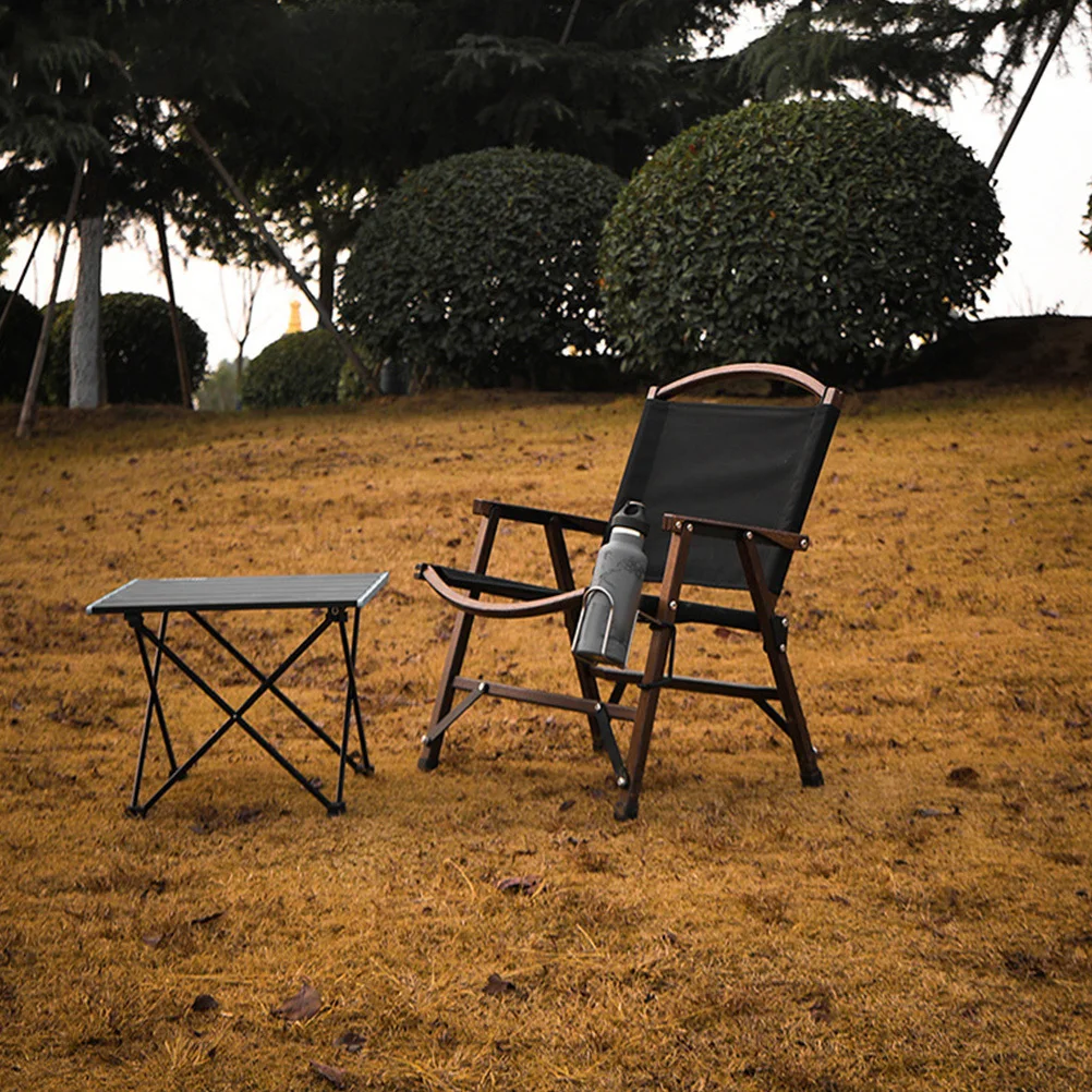 

1Pcs Tent Cup Holder Folding Chair Clip Type Outdoor Portable Stainless Steel Drink Kettle Bottle Rack Camping Equipment