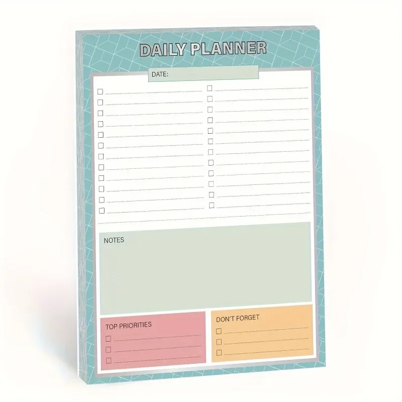 Weekly Meal Planner Pad Meal Planner Notepad For Organized Weekly Tear-Off Grocery Checklist For Convenient Shopping