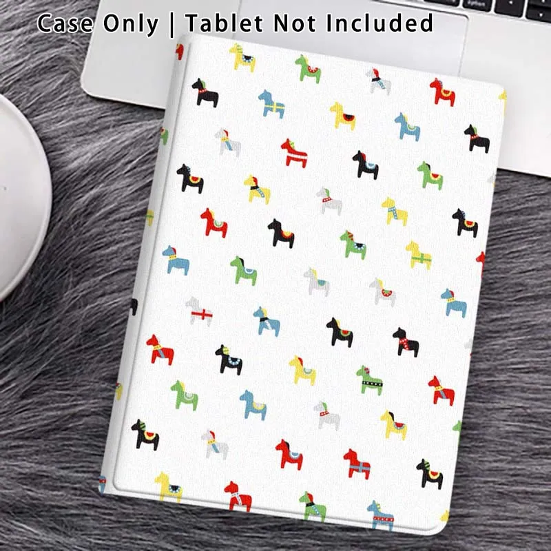 Colorful Horse For Lenovo Xiaoxin Pad Pro Tab M10 K10 Plus 3rd Y700 Gen 11 11.2 11.5 12.7 8.8 Inch Tablet Case