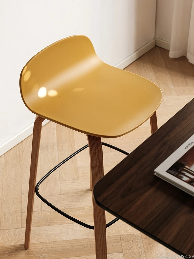 

Modern Bar Stool - Minimalist Counter Height Chair for Small Spaces, Cafes & Home Bars