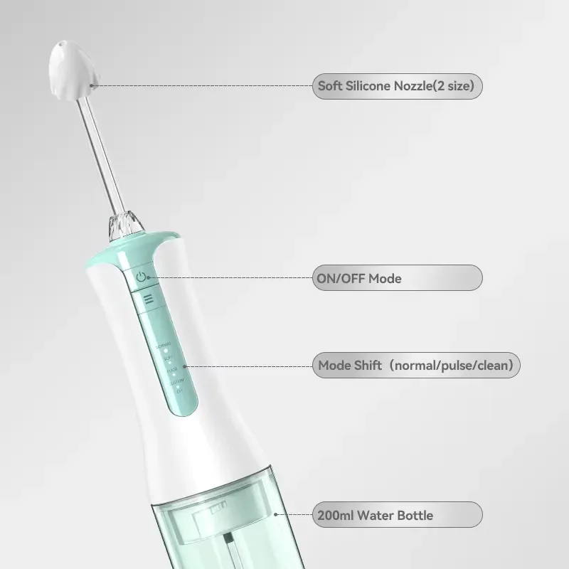 Support Custom Electric Nasal Washer Neti Pot Nasal Irrigation Sinus Rinse System Kit Nasal Cleaner for Adult and Kid