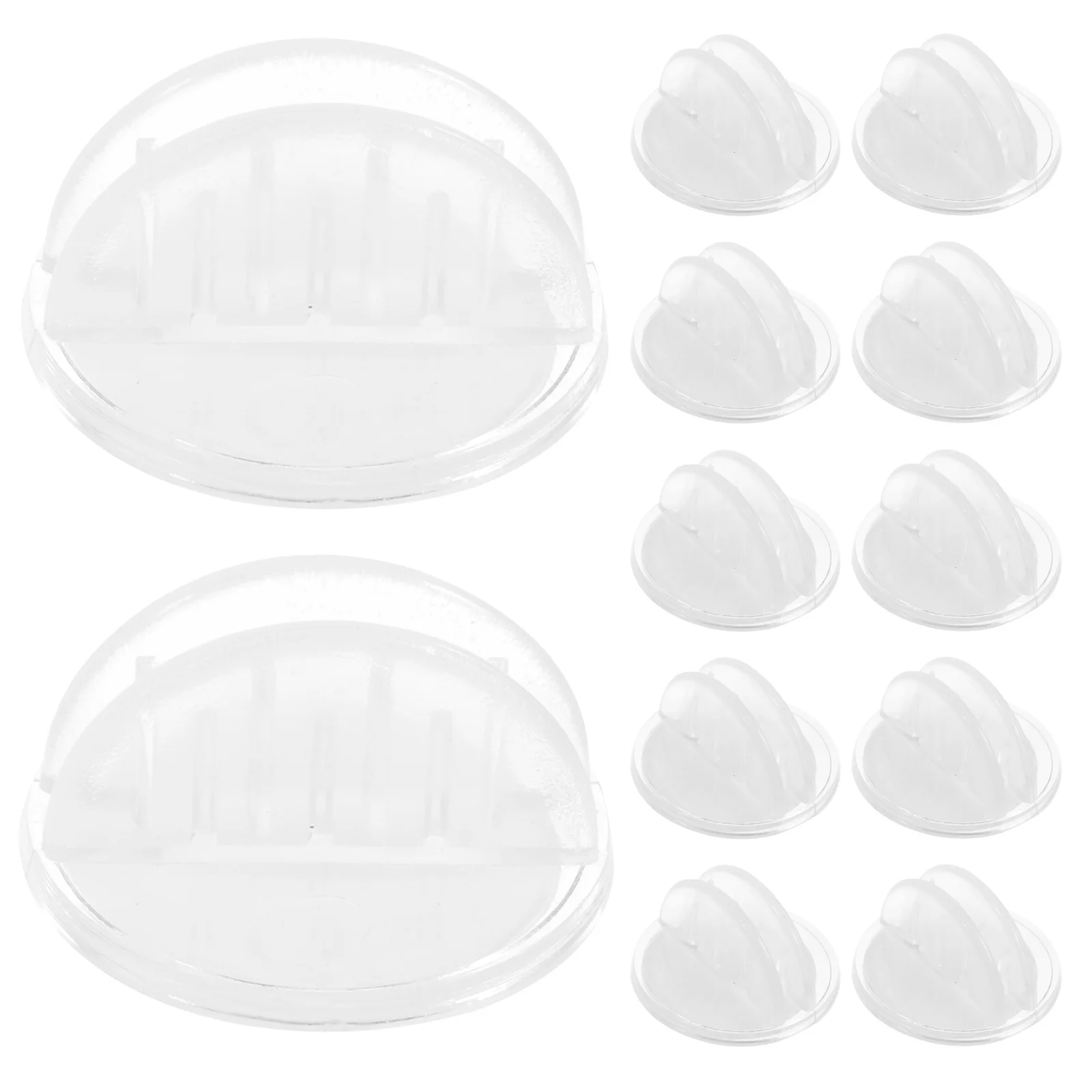 

30pcs Price Card Holder Plastic Display Stand For Supermarket Retail Store Organizer Card Storage Rack Desk Cards Holder