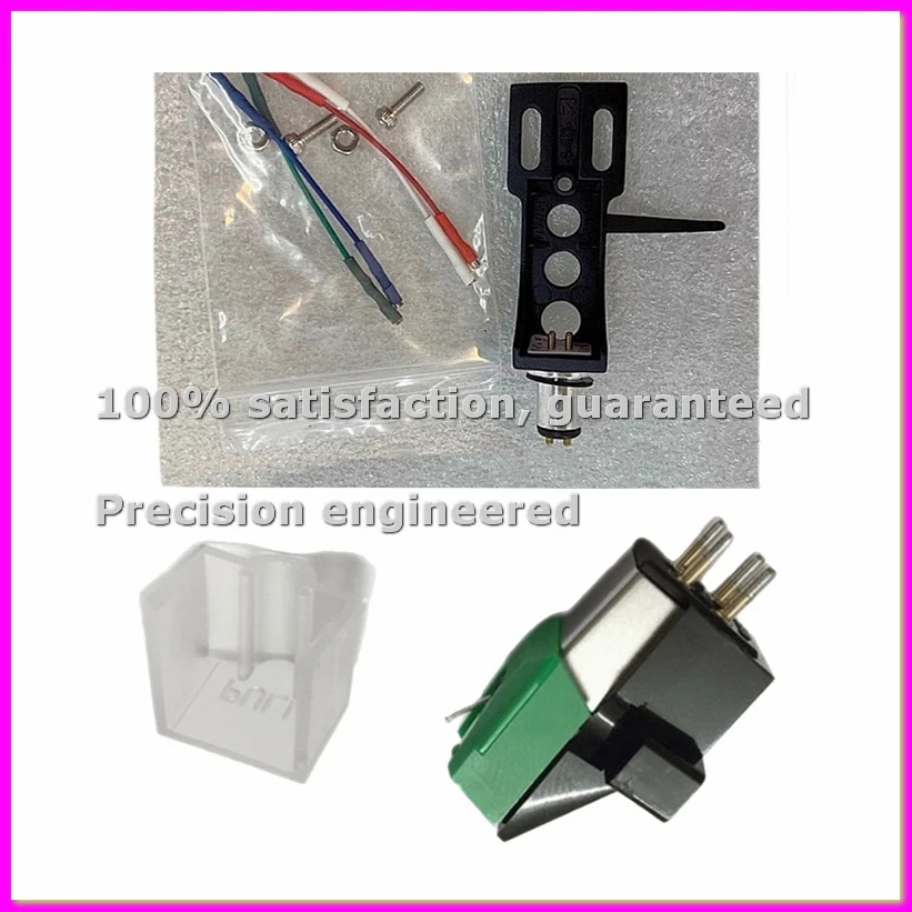 For AT95E Moving Magnetic Headshell for LP Vinyl Record Players Turntable Phonograph Stylus Holder Connect-ABVP