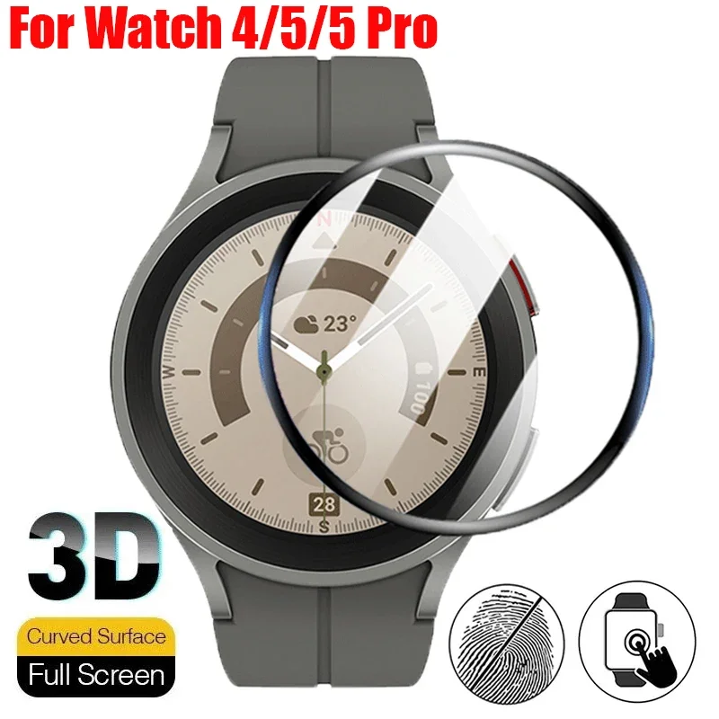 

1-3PCS 3D Screen Protector For Samsung Galaxy Watch 4 44mm 40mm TPU Anti Scrach Protective Films For Galaxy 5 40 44mm 5 Pro 45mm