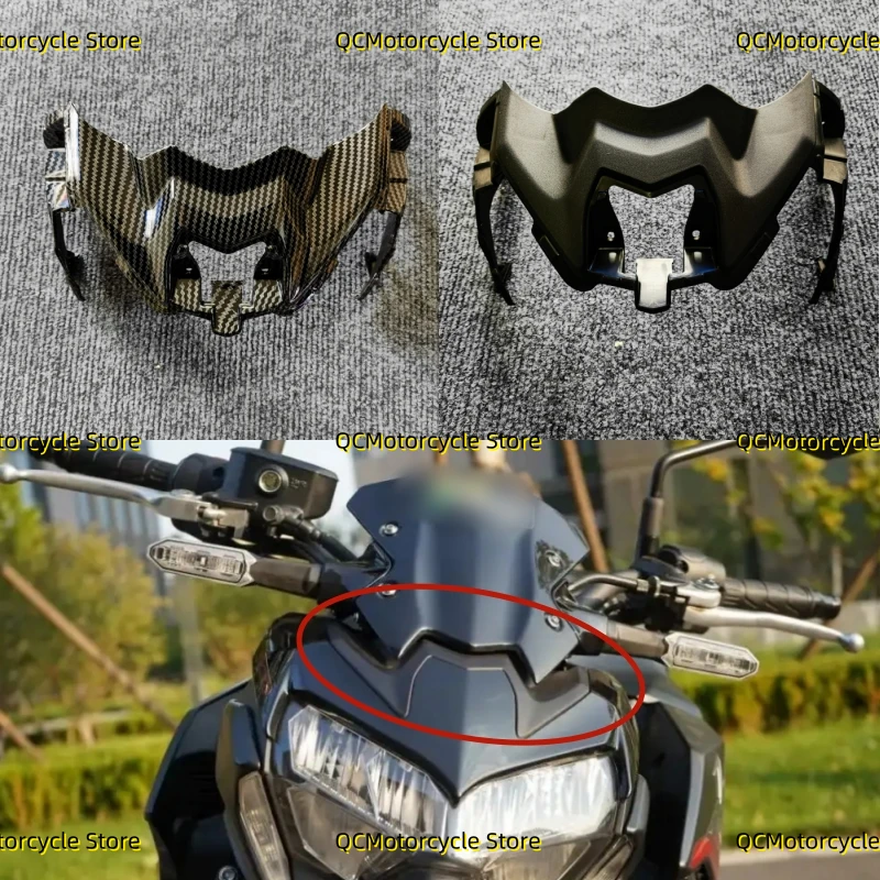 

Motorcycle Front Upper Nose Headlight Fairing Cowls Cover Fit for Kawasaki Z900 Z 900 2020 2021 2022 2023-2024