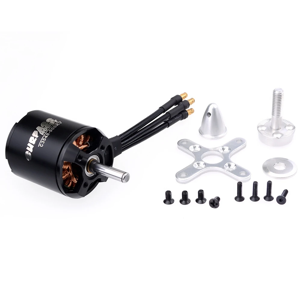 

1 PCS 2826 C3548 Brushless Motor Replacement Parts For RC Airplane Fixed-Wing Glider Aircraft (900KV)