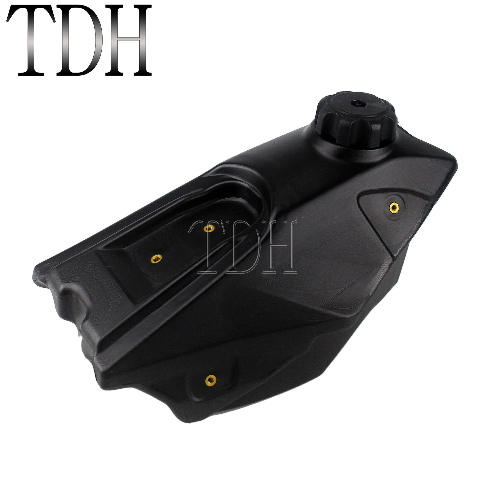 7.9L 2 Gal Motorcycle Black Fuel Oil Gas Tank Motocross Off-Road With Cap For Honda CRF250R CRF450R CRF 250 450 R 2013-2017 2014