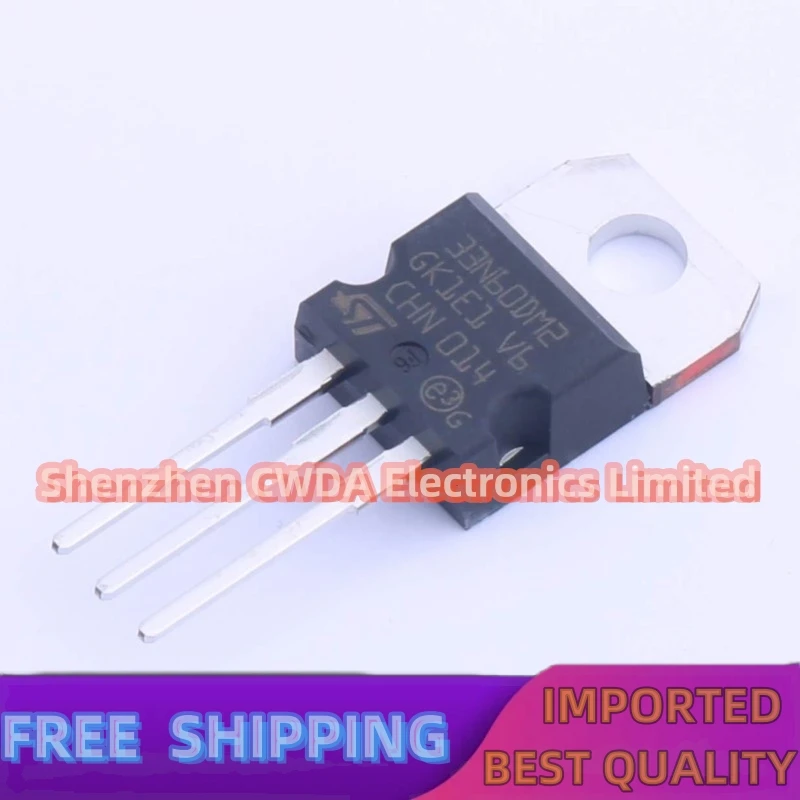 

10PCS-20PCS STP33N60DM2 TO-220 650V 24A In Stock Can Be Purchased