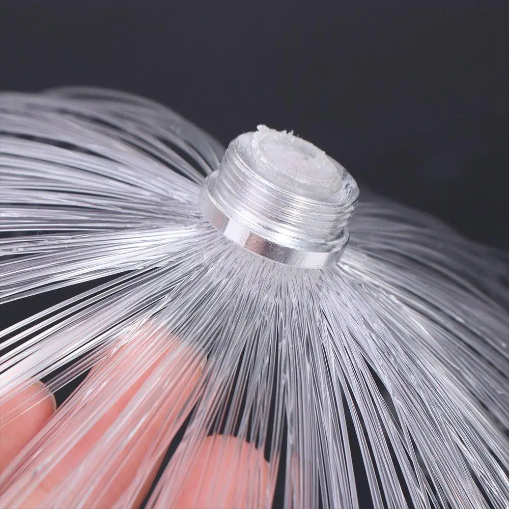 Lumières décoratives carrées colorées en Fiber optique LED méduse lumière lustre noël nouvel an décor feston guirlandes en plein air