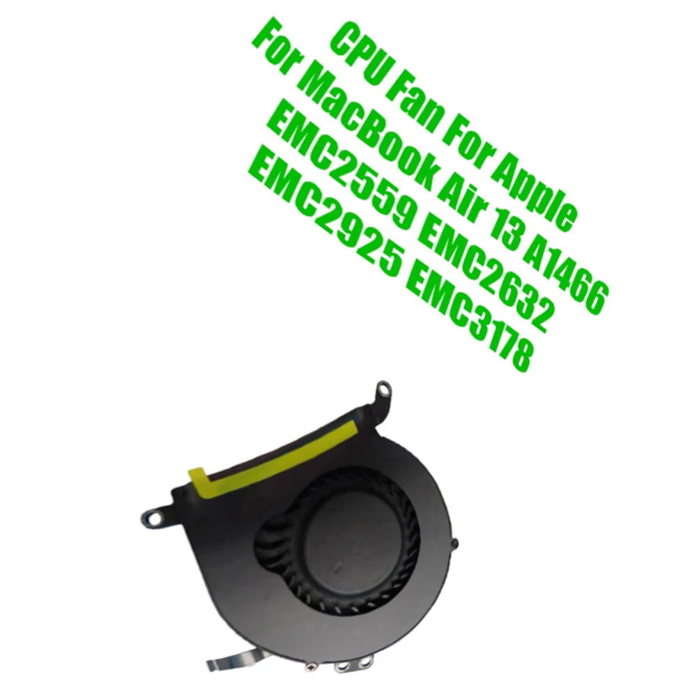 Replacement CPU Fan For Apple For MacBook Air 13 A1466 EMC2559 EMC2632 EMC2925 EMC3178 DC5V Laptop CPU Fan