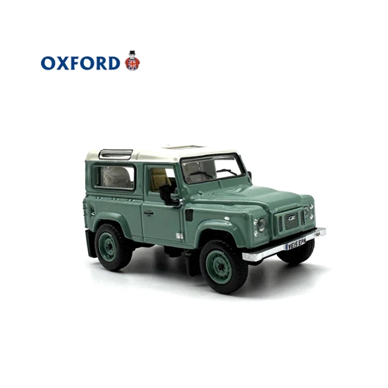 OXFORD Diecast 1:76 Scale Defender 90 Off Road Vehicle Alloy Car Model Finished Product Simulation Toy Collection Static Model