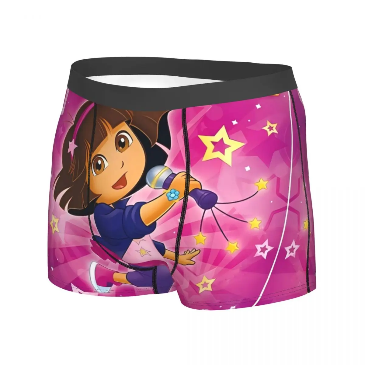 Doras The Explorer Underwear Males Underpants Custom DIY Soft Trend Trunk High Quality Shorts Briefs Big Size