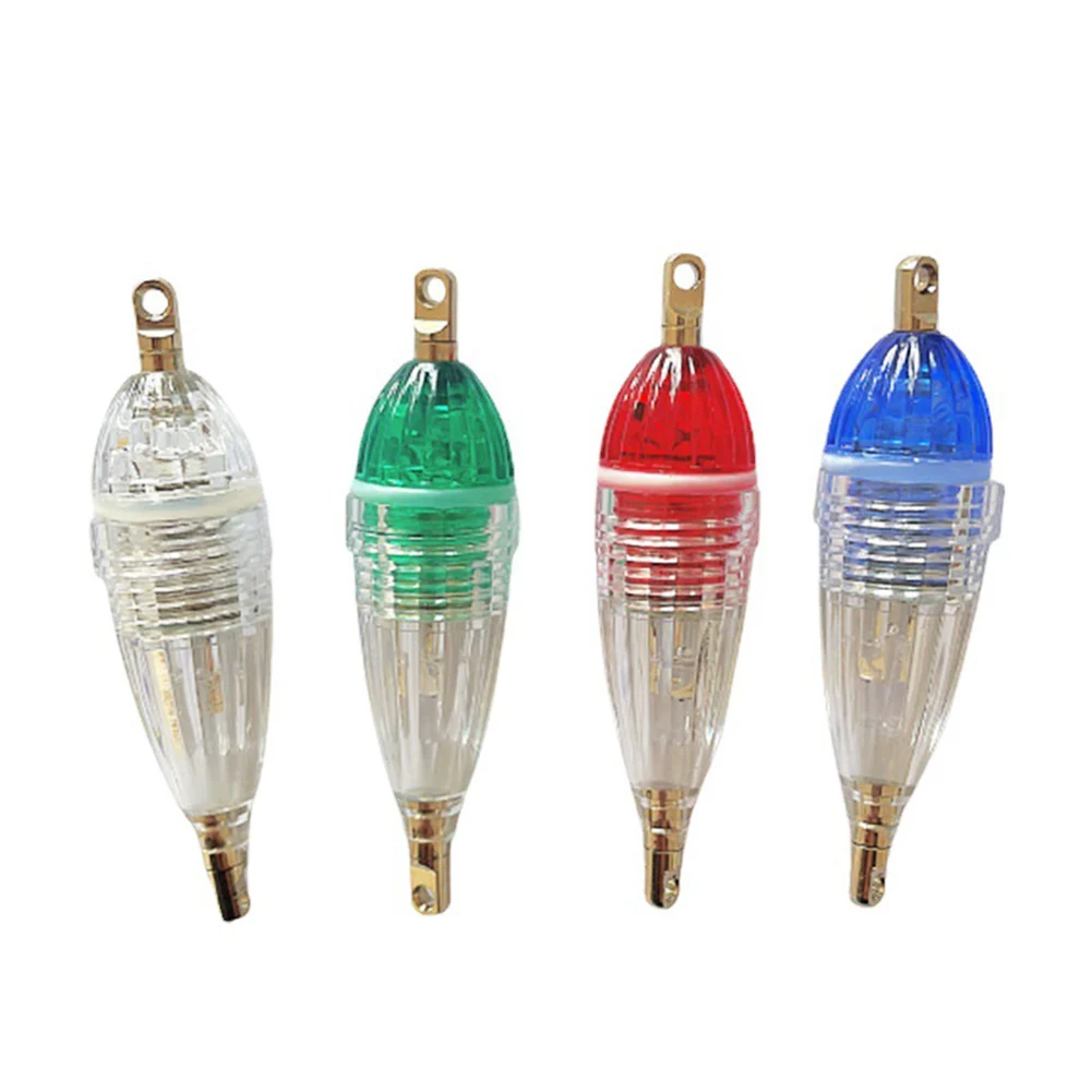Fish Lighting 6cm Drop Underwater LED Lure Light Fishing Squid Flash Lamp Bass Spoon Red Green Blue White Multicolor