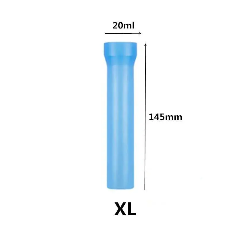 Penis Silicone Sleeve for Extender Stretcher Max Vacuum Enlargement Sleeve for Penis Extender Pump Replacement Accessories