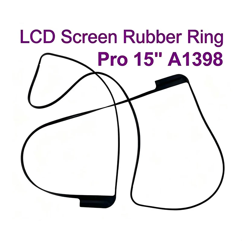 Nouveau cadre central en caoutchouc pour écran LCD de Macbook Pro Retina 15" A1398, anneau de bordure, modèles 2012, 2013, 2014, 2015