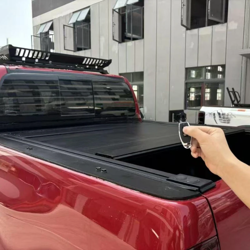 High Quality Electric Retractable Roller Shutter Tonneau Cover With Key For Byd Shark 6 Pickup Bed