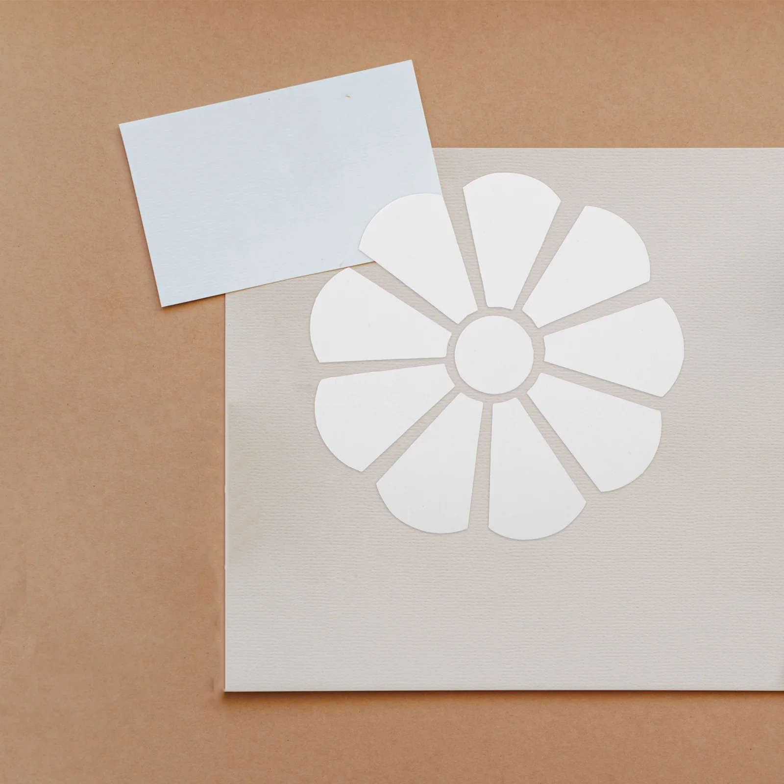 

5Sets DIY Paper Flower Crafting Set Easy Assemble Templates Colorful Paper Flowers for Home Decor Art Projects