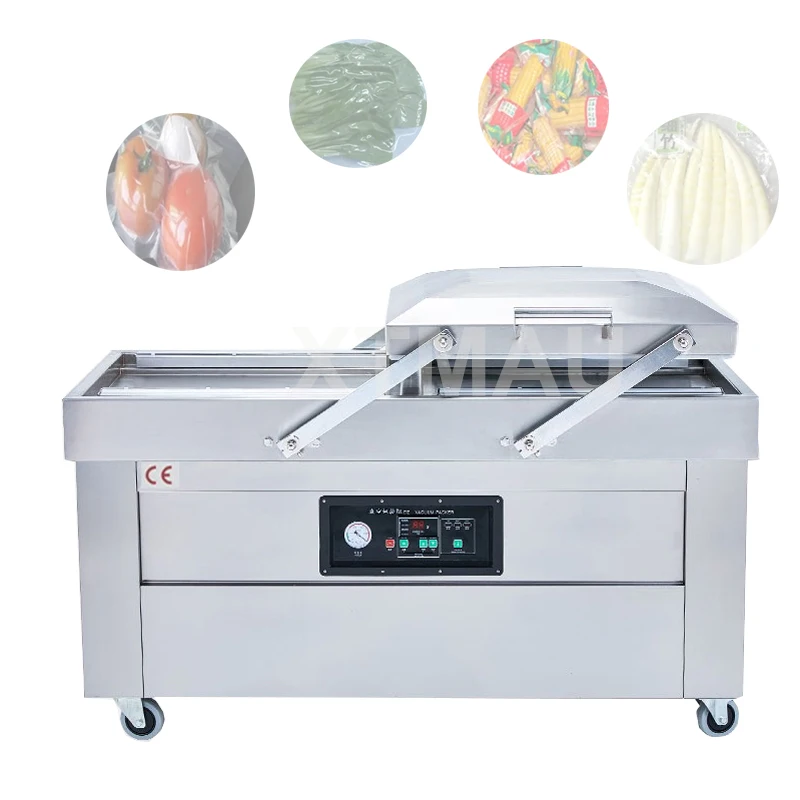 DZ-500A/2SB CE Certified Double Chamber Vacuum Sealing Machine 2 Chamber Vacuum Packing Maker Industrial Vacuum Manufacturer