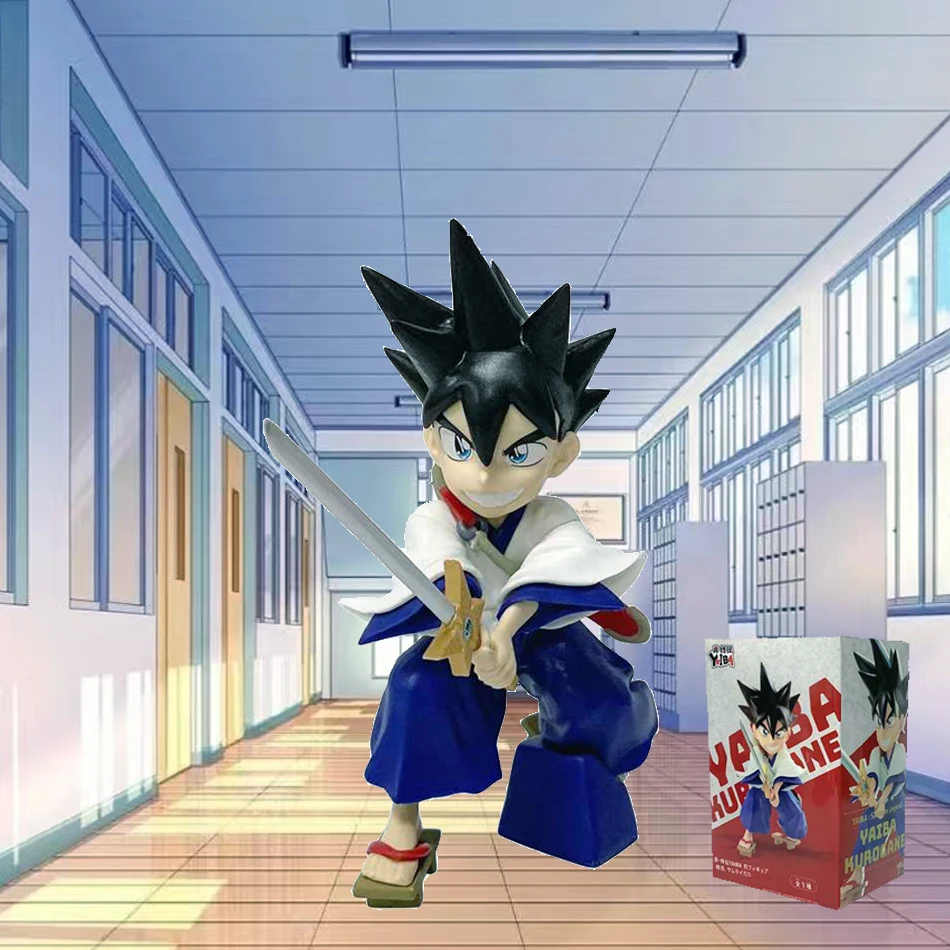 17 cm/6.69 pouces Kenyuu Densetsu Yaiba Anime Figure Yaiba Figurine guerrier Figurine PVC adulte Collection modèle poupée jouets cadeaux