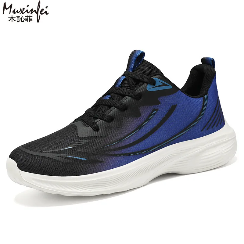 

2025 Soft Sole Men'S Shoes Outdoor Hiking Casual Sneakers Fashionable And Versatile Men'S Summer Sneakers Men'S Shoes Sale