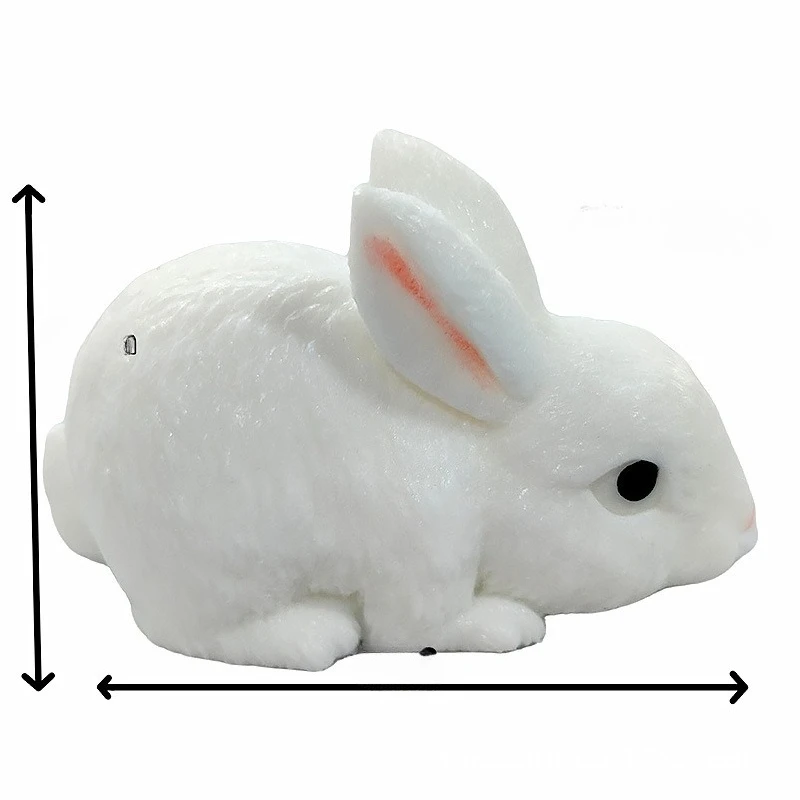 1 Taba Pinch Music, Mini Rabbit Squashed and Squeezed, Cute Hand-squeezed Rabbit Fun, Desktop Decoration and Office Decompression. Small Animal Tabletop Ornament, Ideal Classroom Reward