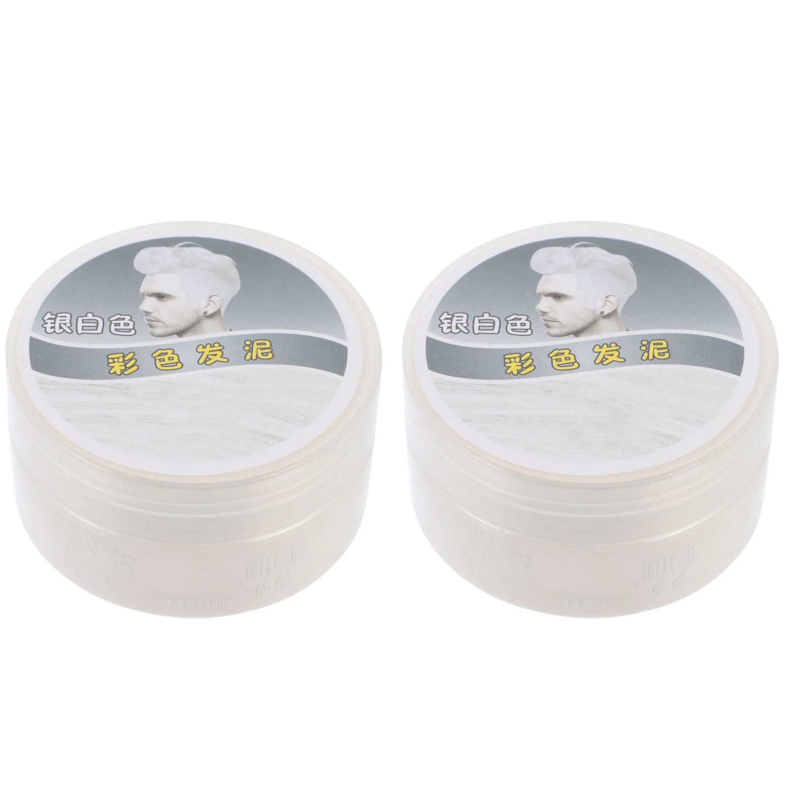 

2Pcs Styling Coloring Hair Wax Natural Ingredients Easy Wash No Stickiness Suitable All Hair Types Coloring Wax