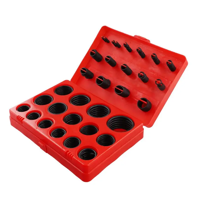 CHCH 347PCS Rubber O-Ring Assortment Kit Buna-N Gasket Sealing Replacement O-Rings For Plumbing Faucet Repair