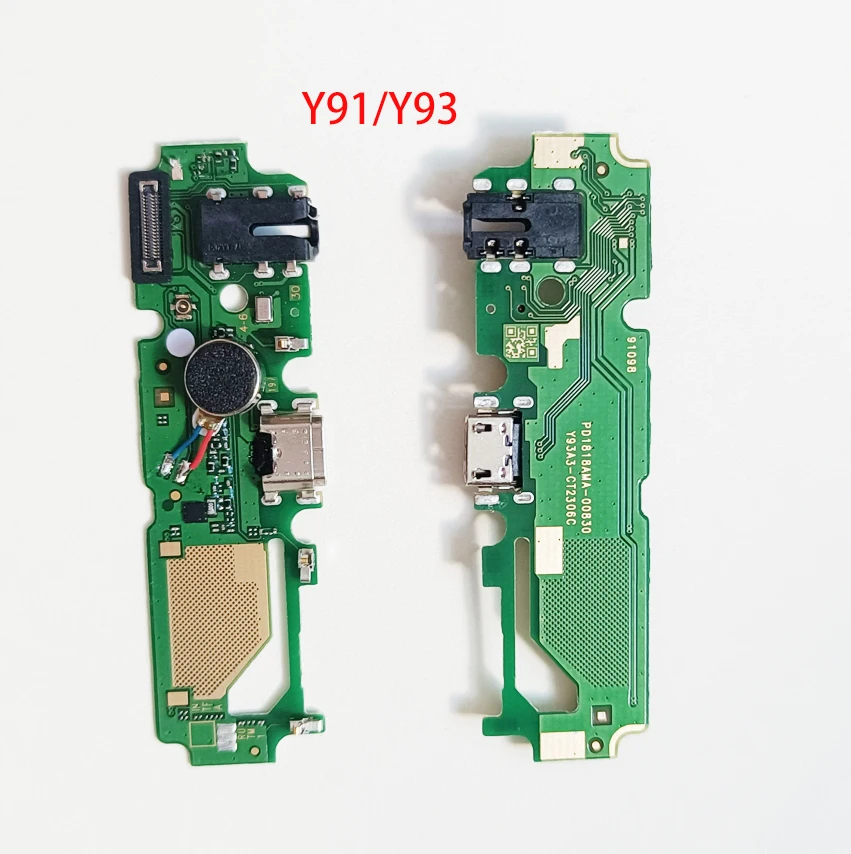 1Pcs USB Charging Port Dock Plug Connector Charger Board Flex Cable For Vivo Y15 Y17 Y90 Y91 Y91C Y91i Y93 Lite Y93s Y95 Y97