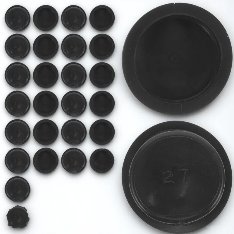 

50 pcs Rubber Saving Pot Stoppers Coin Bank Plugs Piggy Bank Stopper Round Plugs Small Size Secure Fit Easy Install