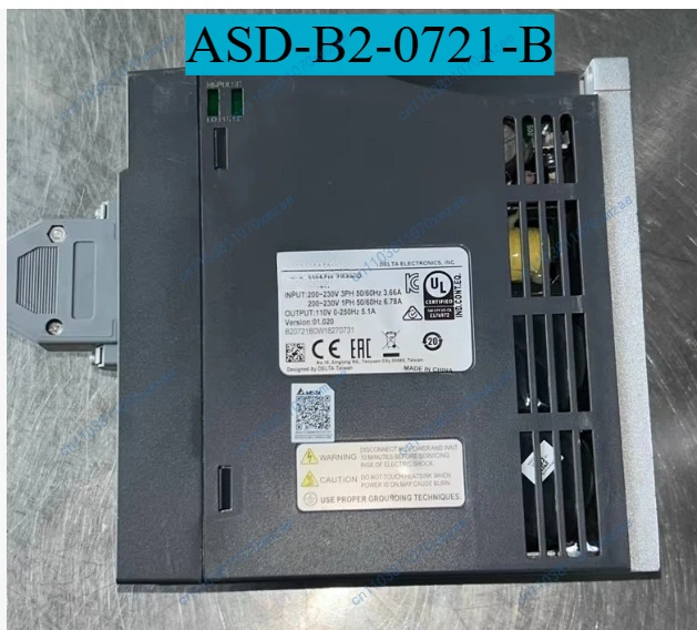 

Сервопривод ASD-B2-0721-B, высокая мощность 750 Вт, тест в порядке