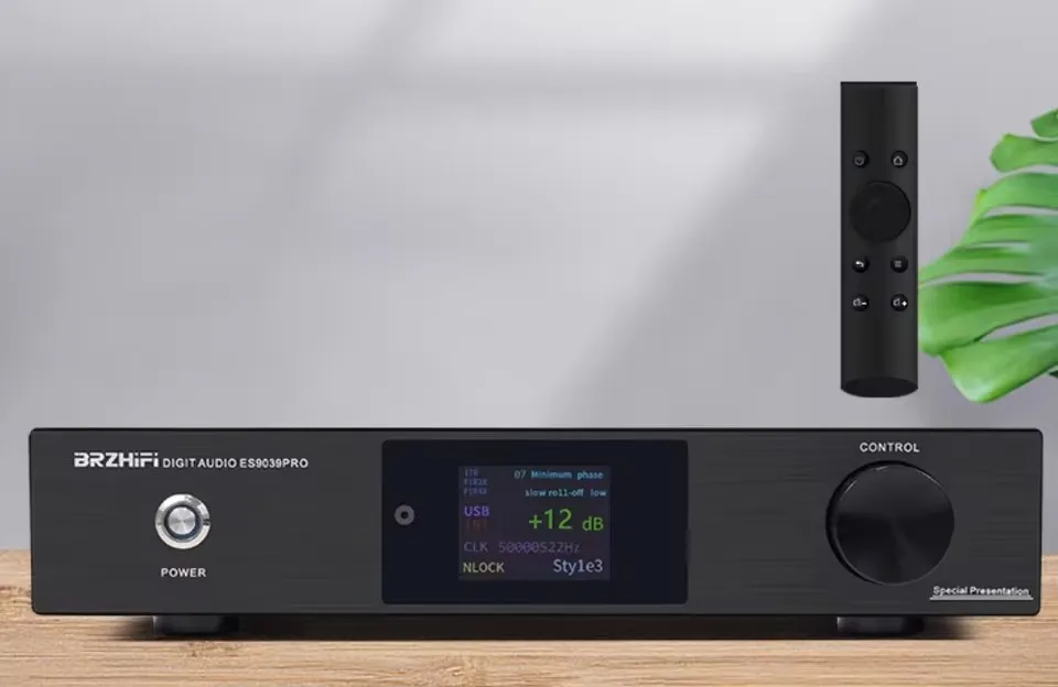

DC200 ES9039PRO DAC Decoder Amanero USB Interface DSD512 CSR8675 Bluetooth 5.0 LDAC Remote Control